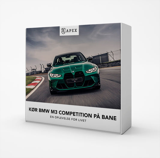 Kør BMW M3 Competition på bane