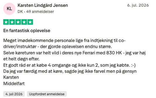 Kør Ferrari 296 GTB på bane