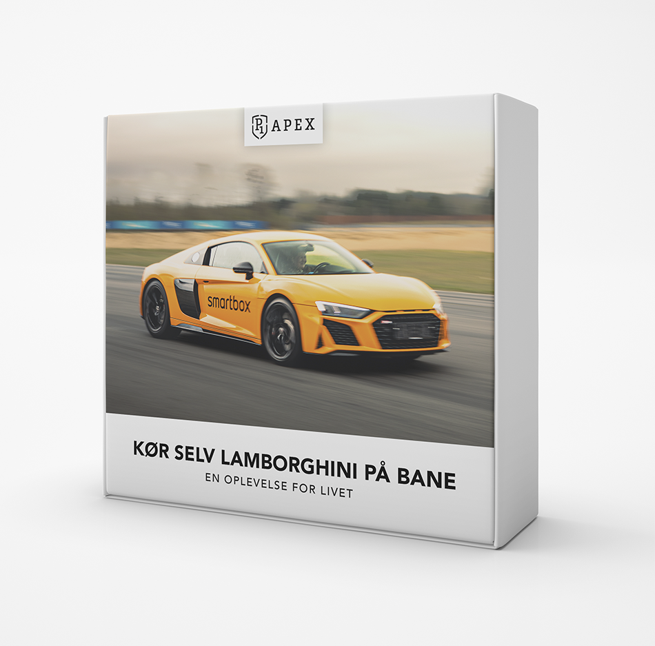 Kør Audi R8 på bane (NY 2022 MODEL!)