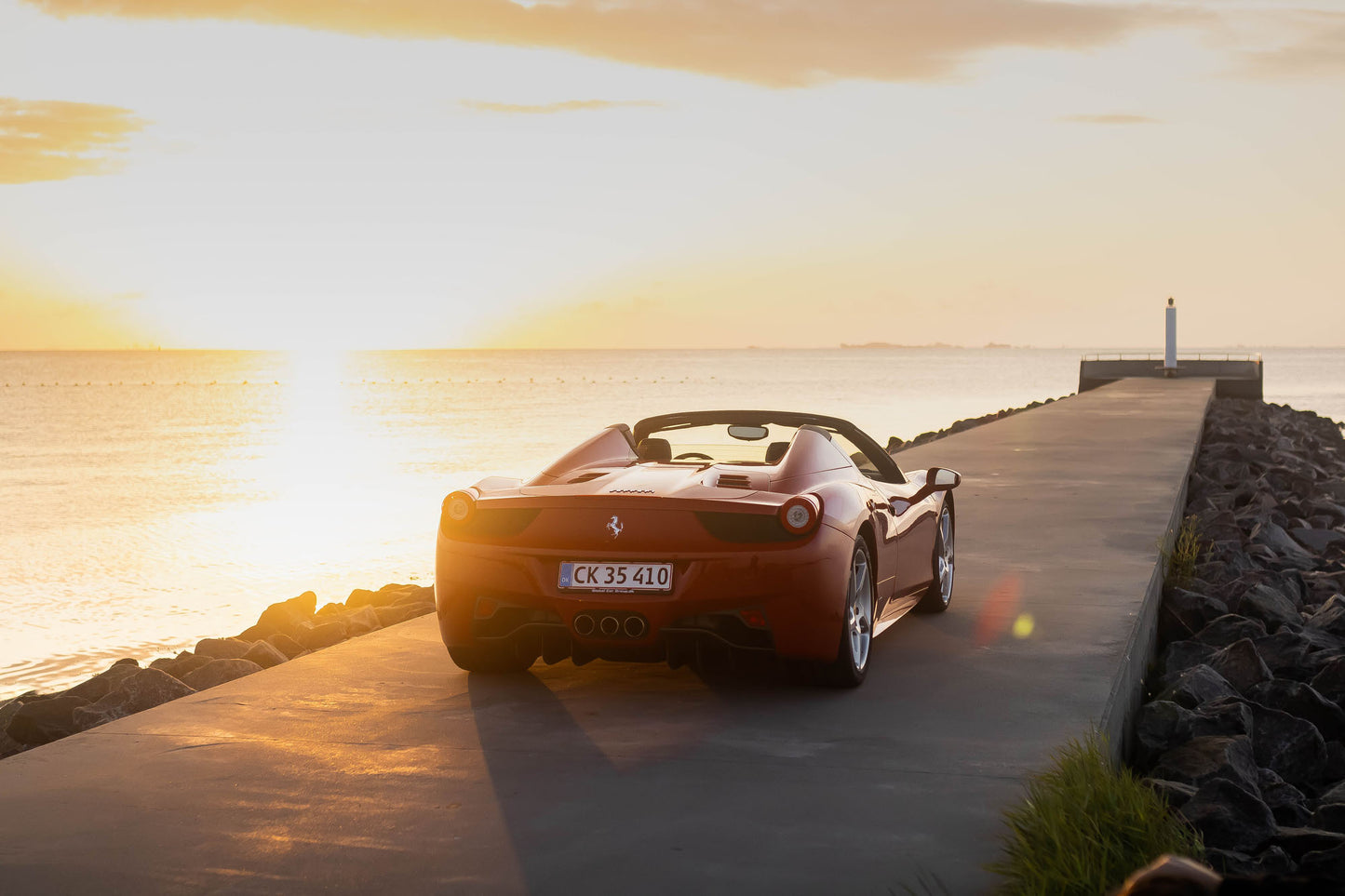 Kør Ferrari 458 Spider på bane
